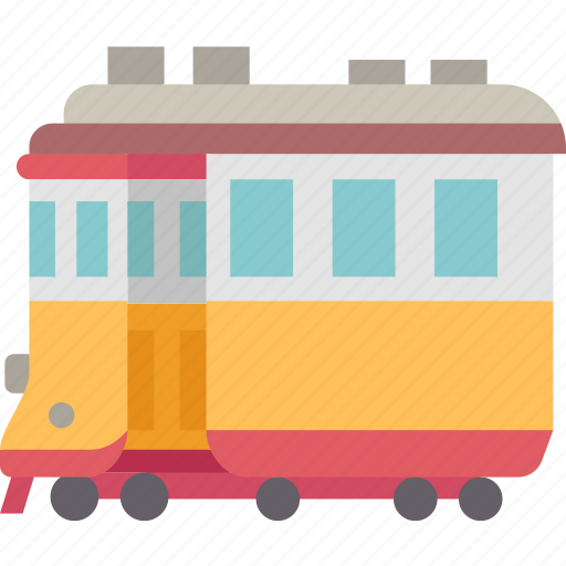 Tramway, passenger, public, city, transportation icon - Download on Iconfinder