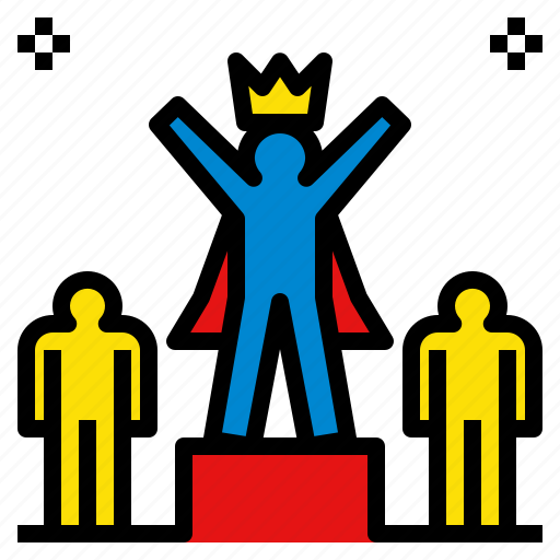 Brave, competition, courageous, king, winner icon - Download on Iconfinder
