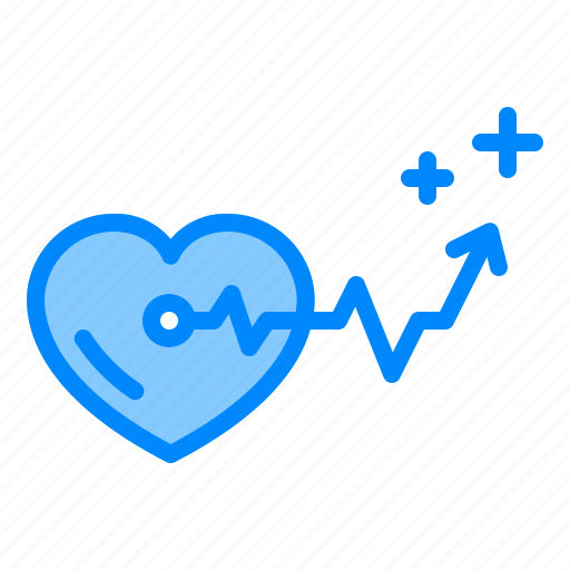 Health, heart, increasing, live, span icon - Download on Iconfinder