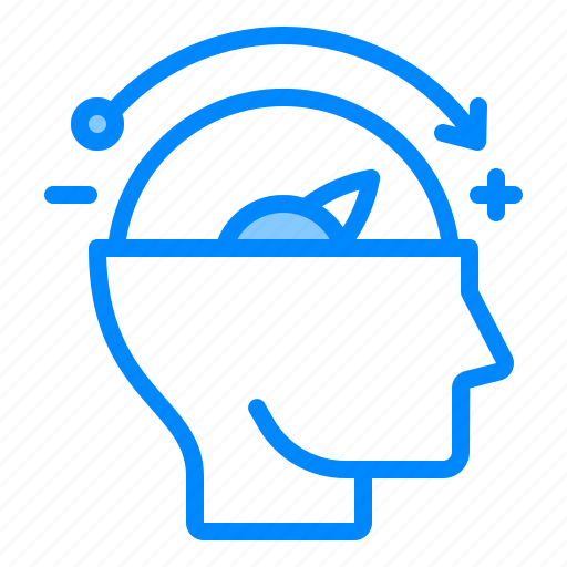 Brain, head, mind, positively, think icon - Download on Iconfinder