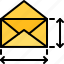 letter, envelope, size, arrow, post, office, delivery, postal, service 