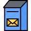mailbox, letter, envelope, post, office, delivery, postal, service 