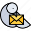 carrier, pigeon, bird, envelope, letter, post, office, delivery, postal 