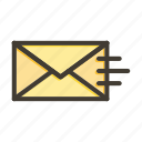 send, mail, message, email, letter