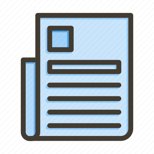 Document, file, paper, data, report icon - Download on Iconfinder