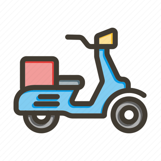 Scooter, transport, vehicle, bike, motorcycle icon - Download on Iconfinder