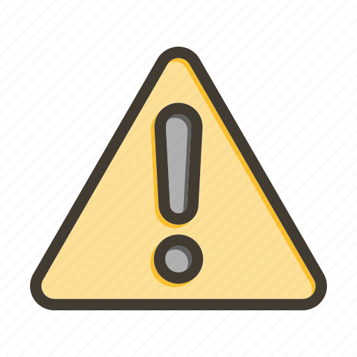 Warning, alert, error, danger, sign icon - Download on Iconfinder
