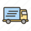 cargo van, cargo truck, delivery van, automobile, vehicle 
