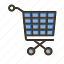 trolley, cart, shopping, ecommerce, shopping cart