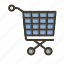 trolley, cart, shopping, ecommerce, shopping cart 