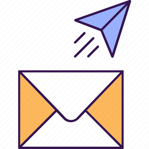Paper plane, mail plane, send mail, send email, paper aeroplane icon - Download on Iconfinder