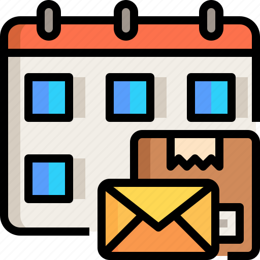 Schedule, package, calendar, time, date icon - Download on Iconfinder