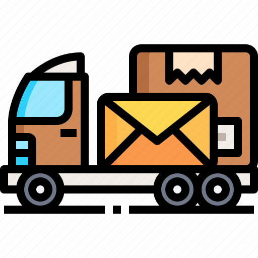 Box, shipping, delivery, truck, automobile, transportation icon - Download on Iconfinder