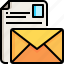 mails, envelope, letter, communication, document 