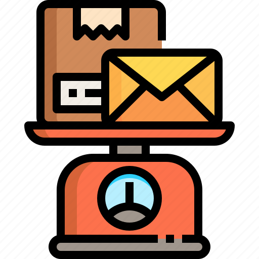 Box, package, weight, delivery, scales, parcel icon - Download on Iconfinder