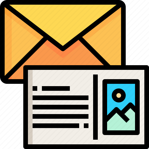Stamp, postcards, letter, holidays, communications icon - Download on Iconfinder