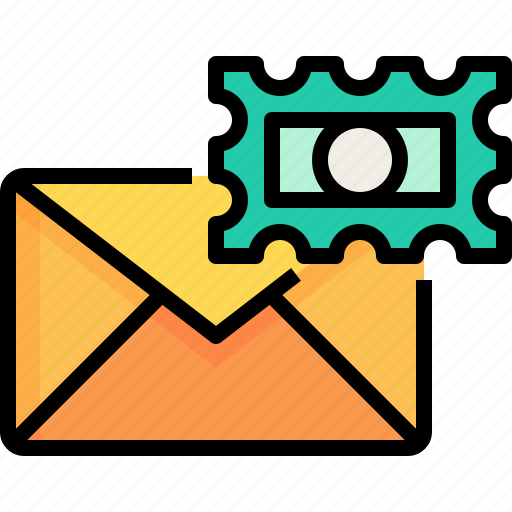 Stamp, envelope, letter, communication, mail icon - Download on Iconfinder