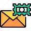 stamp, envelope, letter, communication, mail 