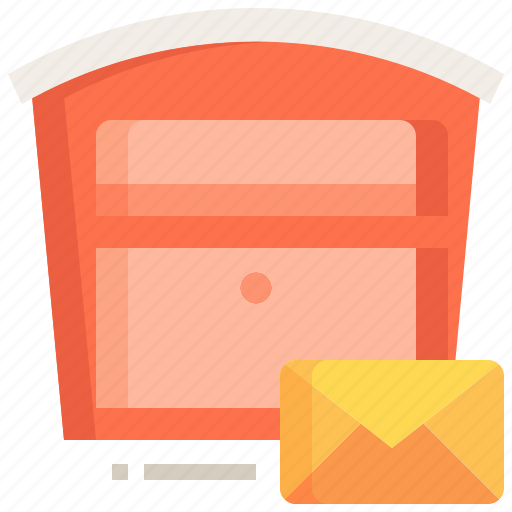 Communications, letter, postbox, mail, box, letterbox icon - Download on Iconfinder