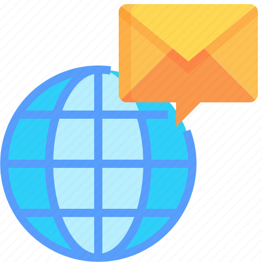 Mail, envelope, letter, communication, worldwide icon - Download on Iconfinder