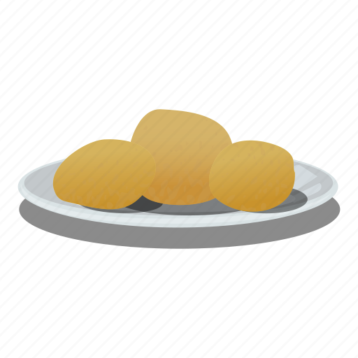 Boiled, cartoon, food, fruit, logo, nature, potatoes icon - Download on Iconfinder