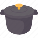pot, oven, cooking, soup, boil