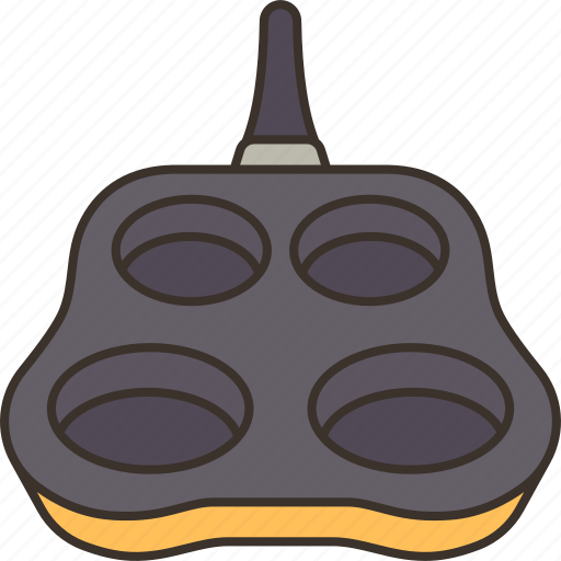Pan, egg, frying, cups, cookware icon - Download on Iconfinder