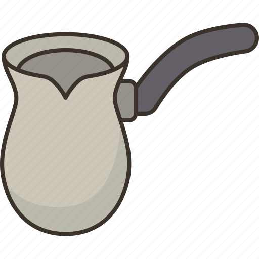 Pot, milk, warmer, kitchen, stainless icon - Download on Iconfinder