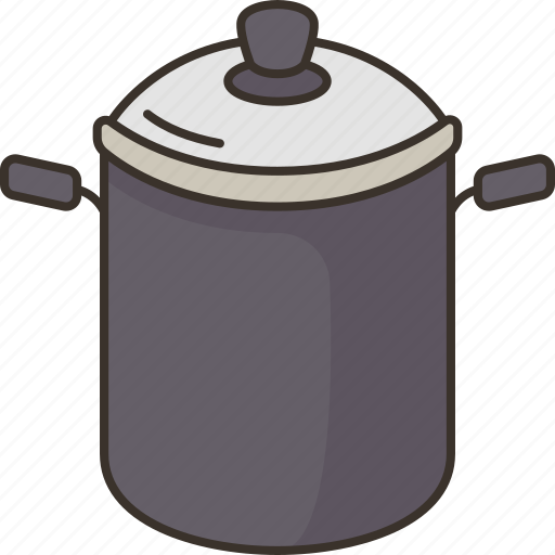 Pot, stock, soup, broth, kitchen icon - Download on Iconfinder
