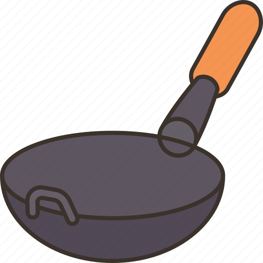 Wok, frying, pan, chinese, iron icon - Download on Iconfinder