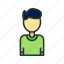 man, male, people, person, business, avatar, woman, work 