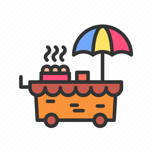 Food stall, kiosk, stand, food truck, food cart, concession, outlet icon - Download on Iconfinder