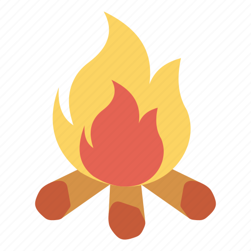 Burn, campfire, fire, flame icon - Download on Iconfinder