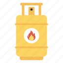 cylinder, fire, flame, gas
