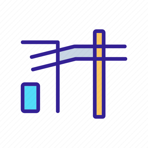 Cell, electricity, line, power, tower, towers, wires icon - Download on Iconfinder