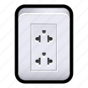 socket, plug, power outlet, universal connector