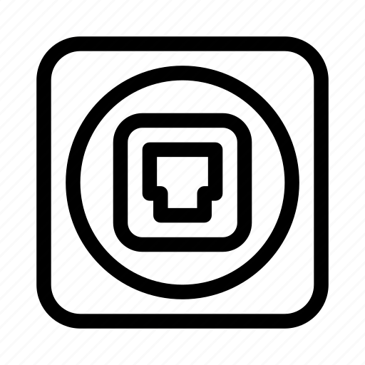 Data, socket, network, connection, internet, ethernet, port icon - Download on Iconfinder