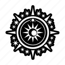 celestial, glow, moon, manifestation, tattoo, symbol