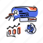 click, pay, dollar, marketing, money, advertisement, internet, growth, analyzing 