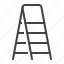 ladder, step, stepladder 