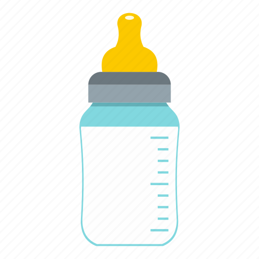 Baby, bottle, child, childhood, drink, milk, nipple icon - Download on Iconfinder