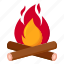 bonfire, fire, flame 