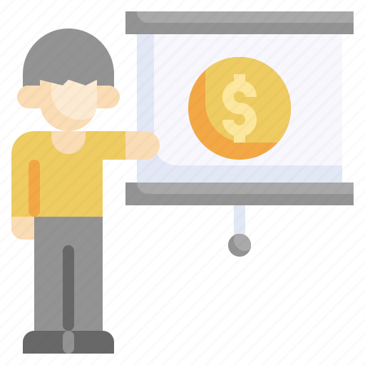 Money, growth, presentation, education, dollar icon - Download on Iconfinder