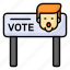 election, campaign, political, leader, banner, poster, democracy, united, states 