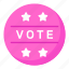 vote, stamp, voting, election, sticker, democracy, politics 