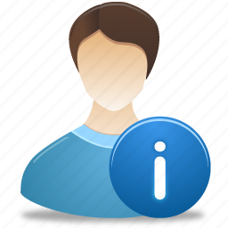 Personal, information, administrator, user, student icon - Download on Iconfinder