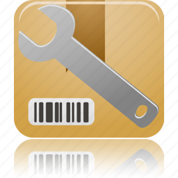 Item, product, configure, wrench, repair, package, box icon - Download on Iconfinder