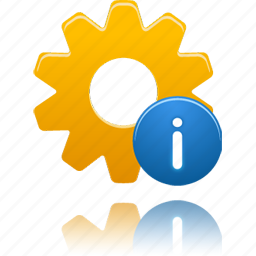 Info, process, setting, wheel, gear, information, preferences icon - Download on Iconfinder