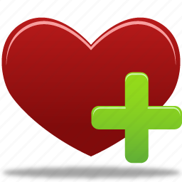 Heart, add, favorites, to icon - Download on Iconfinder
