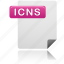 document, icns file, icns, file, file type, format, page 